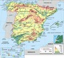 Mapa España Fisico